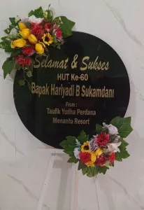 Papan Akrilik Ucapan Ulang Tahun Lombok Barat